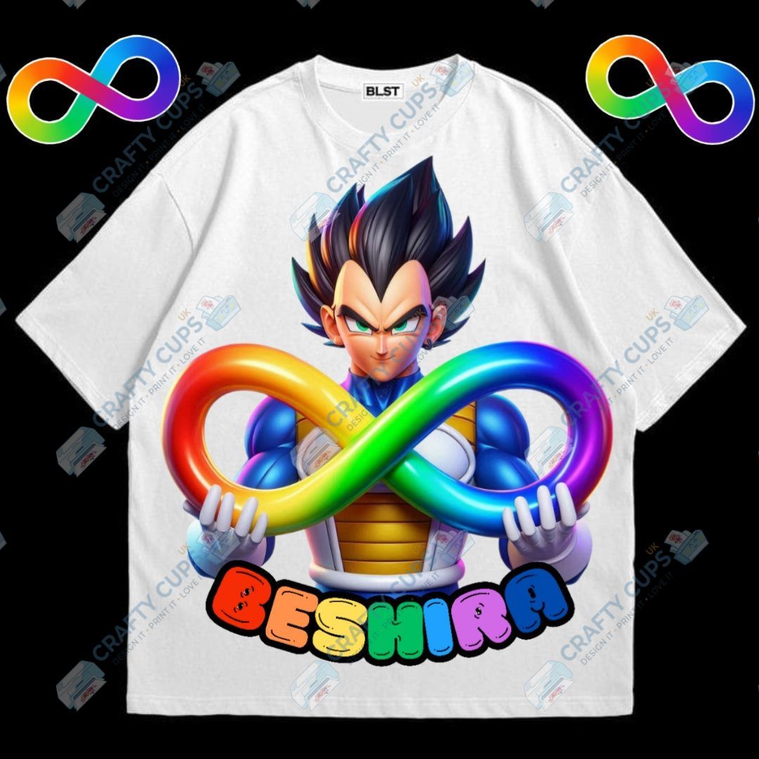 Anime Autism Awareness DTF Designs – Colorful Anime Prints for Awareness Apparel
