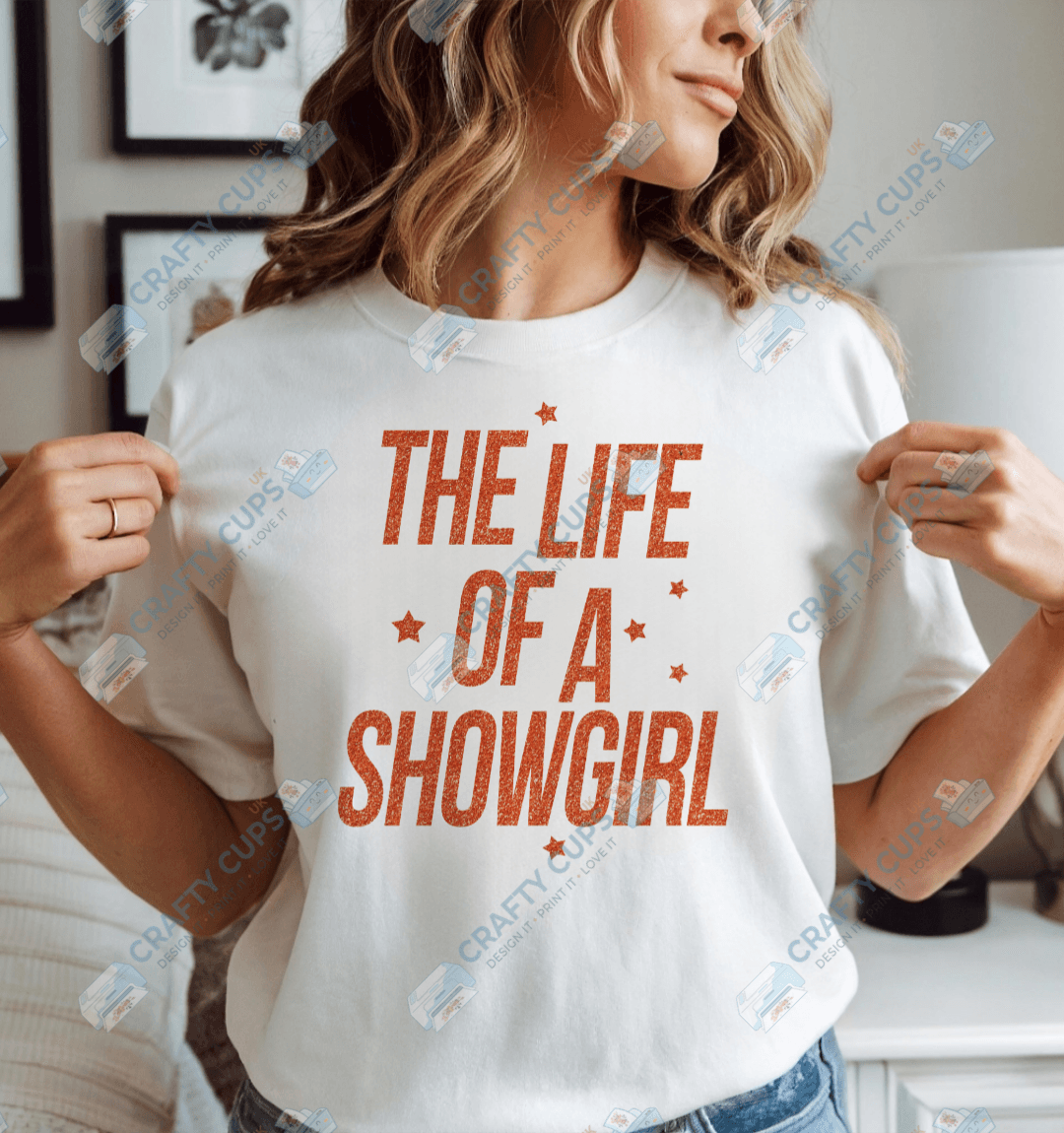 Taylor Swift “Life of a Show Girl” DTF Transfers – Part Four - Various Designs & Sizes
