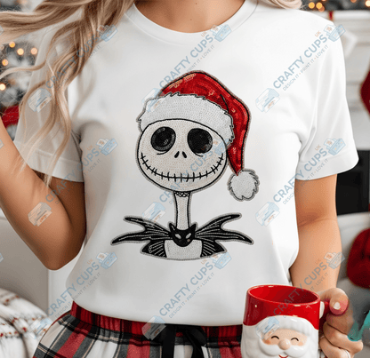 Faux Sequin Christmas DTF Transfers – Various Designs (4"–10")