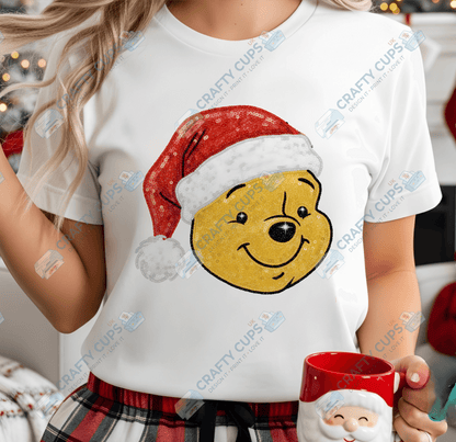 Faux Sequin Christmas DTF Transfers – Various Designs (4"–10")