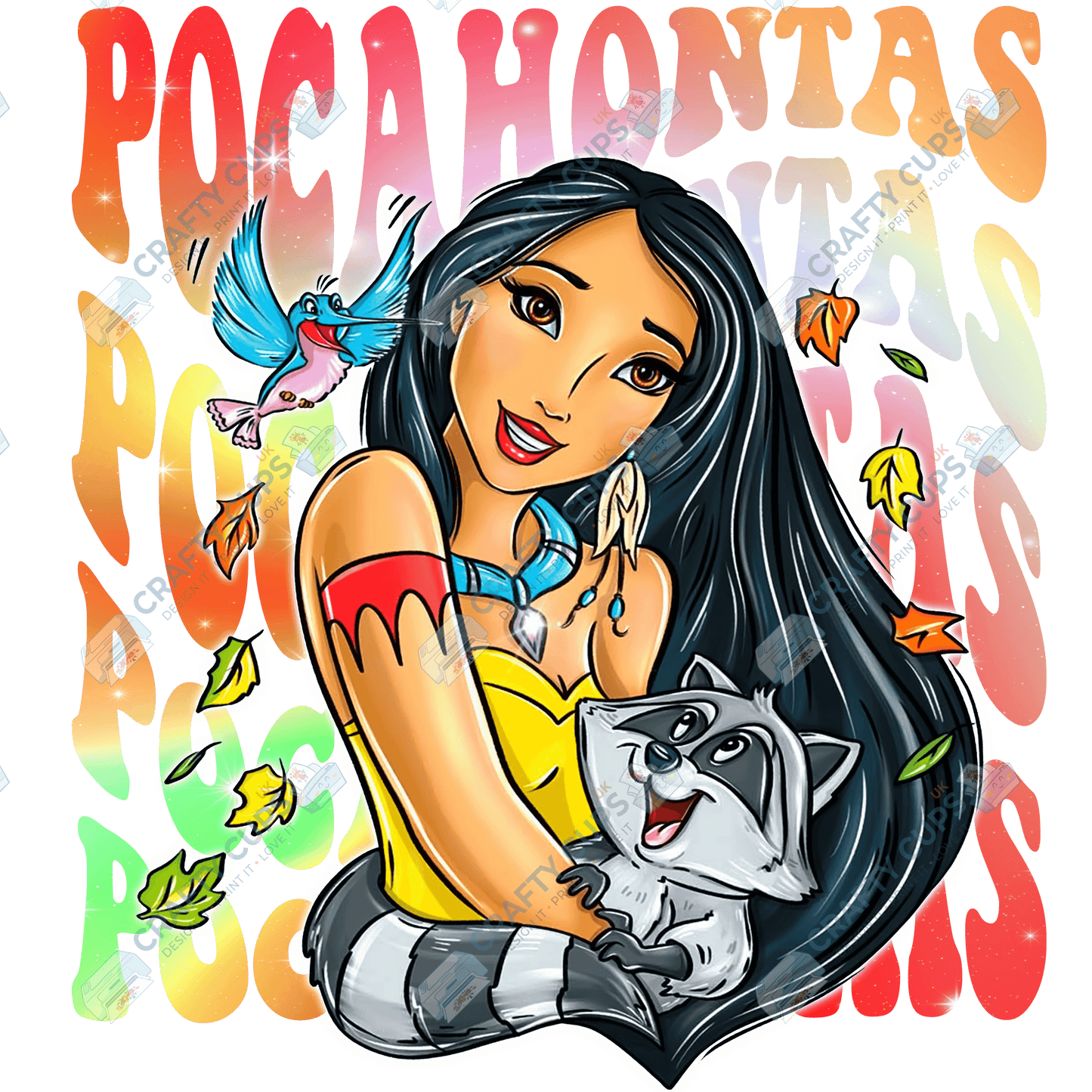 Named Characters DTF Transfers – Popular Cartoon Designs (4"–10")