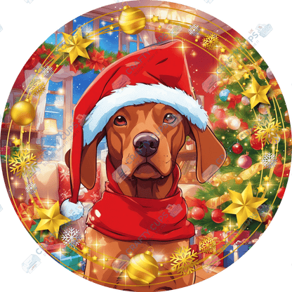 Christmas Dog Breeds DTF Transfer – Exclusive Secret Sub Design | Various Sizes – Crafty Cups UK