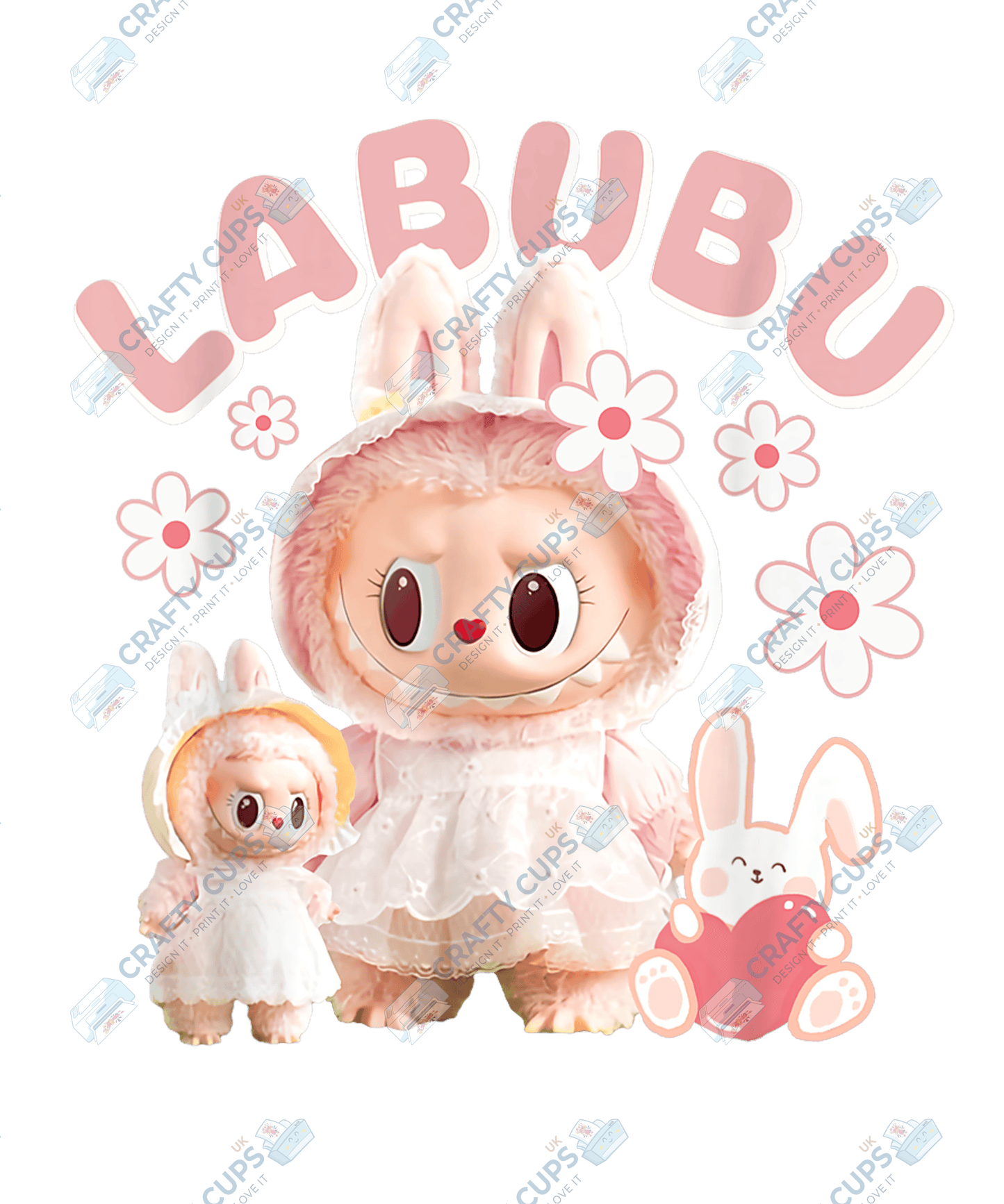 Chibi Monsters DTF Transfer – Cute Anime Style Various Sizes & Designs