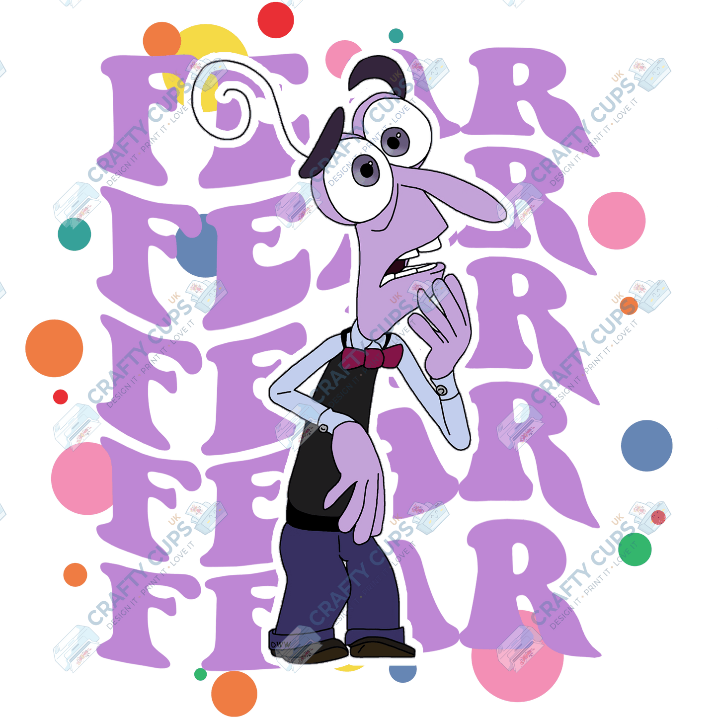 Named Characters DTF Transfers – Popular Cartoon Designs (4"–10")