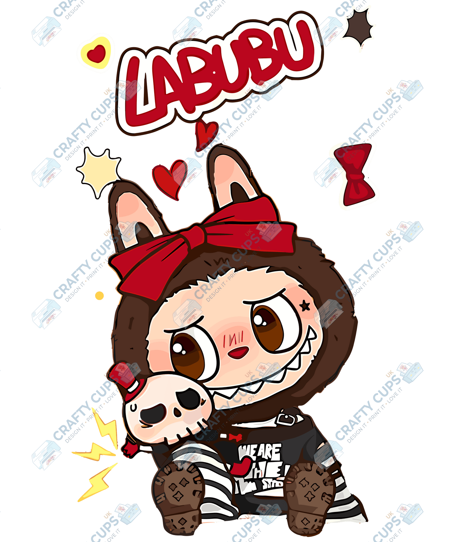 Chibi Monsters Halloween DTF Transfer – Cute Anime Style Various Sizes & Designs