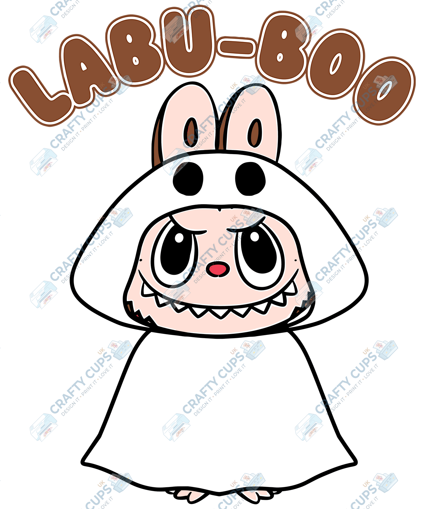 Chibi Monsters Halloween DTF Transfer – Cute Anime Style Various Sizes & Designs