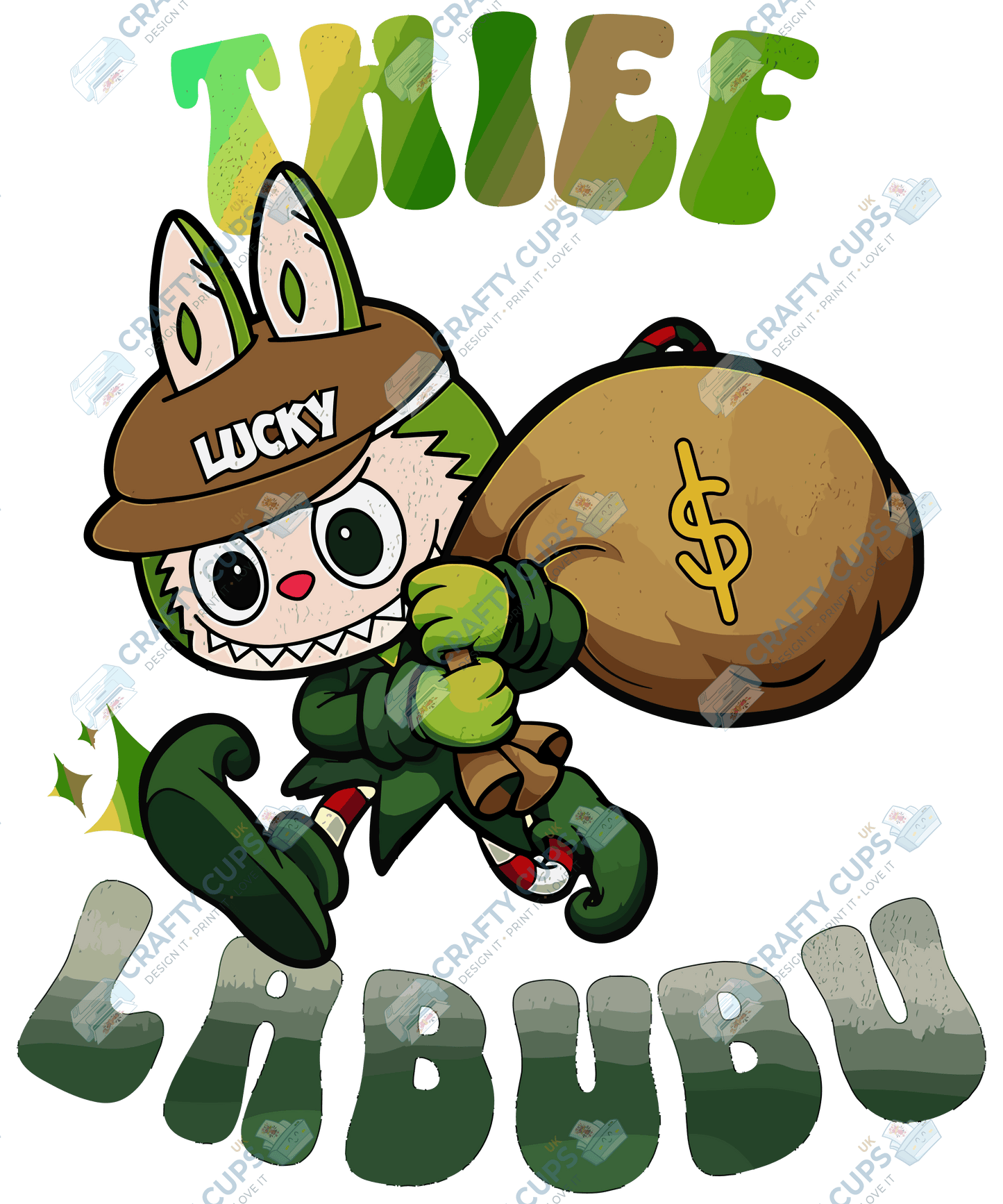 Chibi Monsters DTF Transfer – Cute Anime Style (Part Five of Seven), Various Sizes & Designs