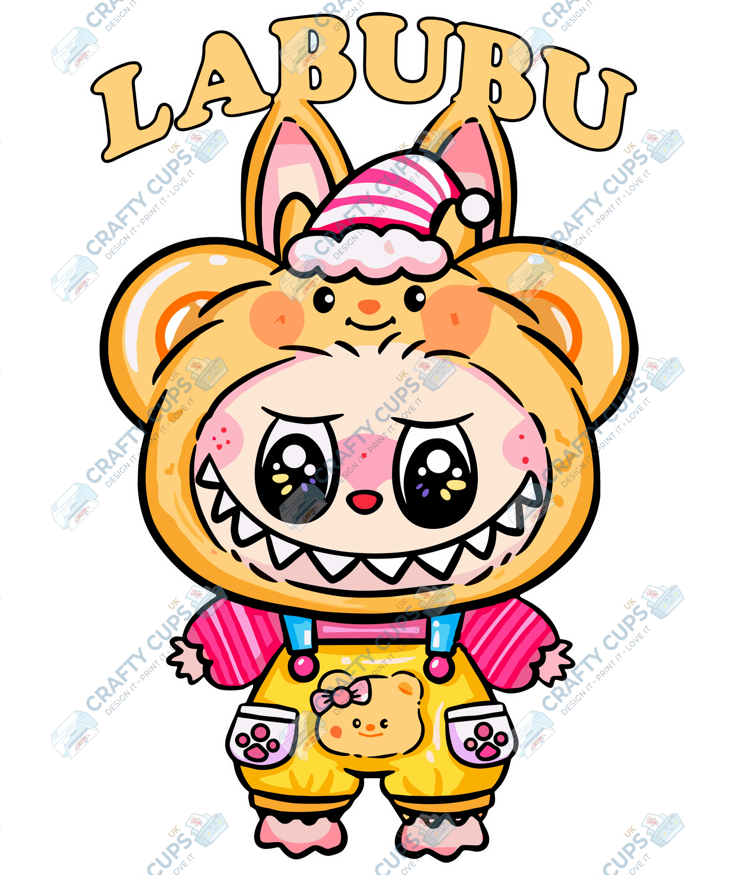 Chibi Monsters DTF Transfer – Cute Anime Style (Part Five of Seven), Various Sizes & Designs