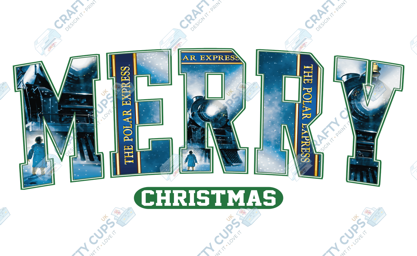 10-Inch Christmas DTF Transfers UK – Ready-to-Press Festive Heat Transfers for Clothing & Gifts
