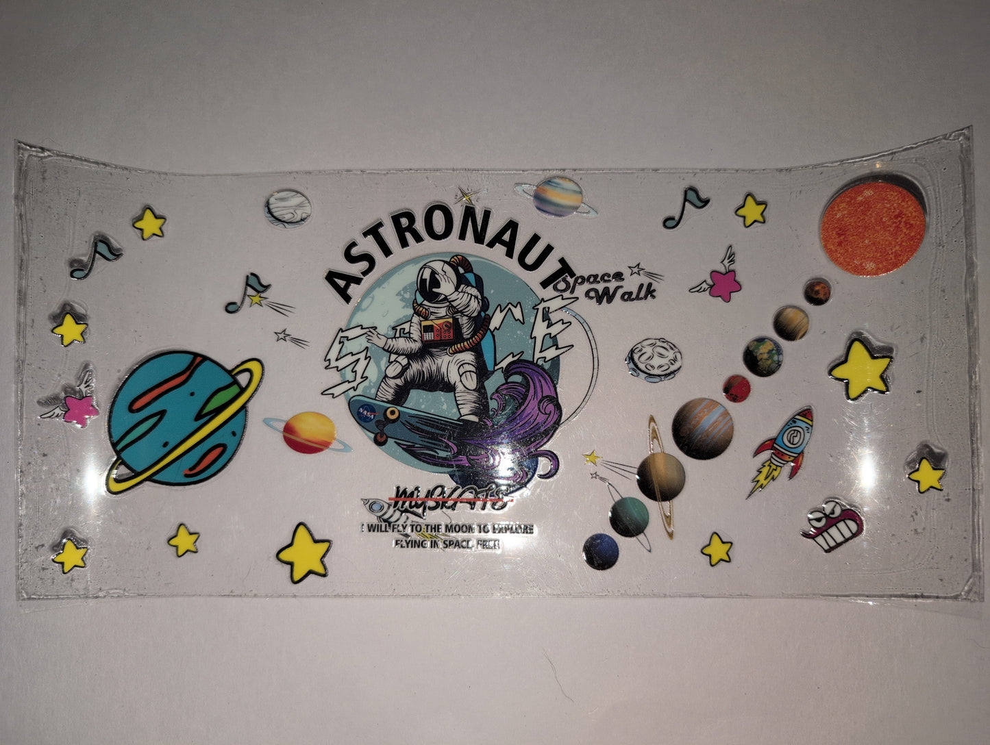 Space 16oz UVDTF Wraps