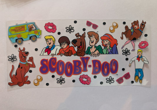 Scooby Doo 16oz UVDTF Wraps