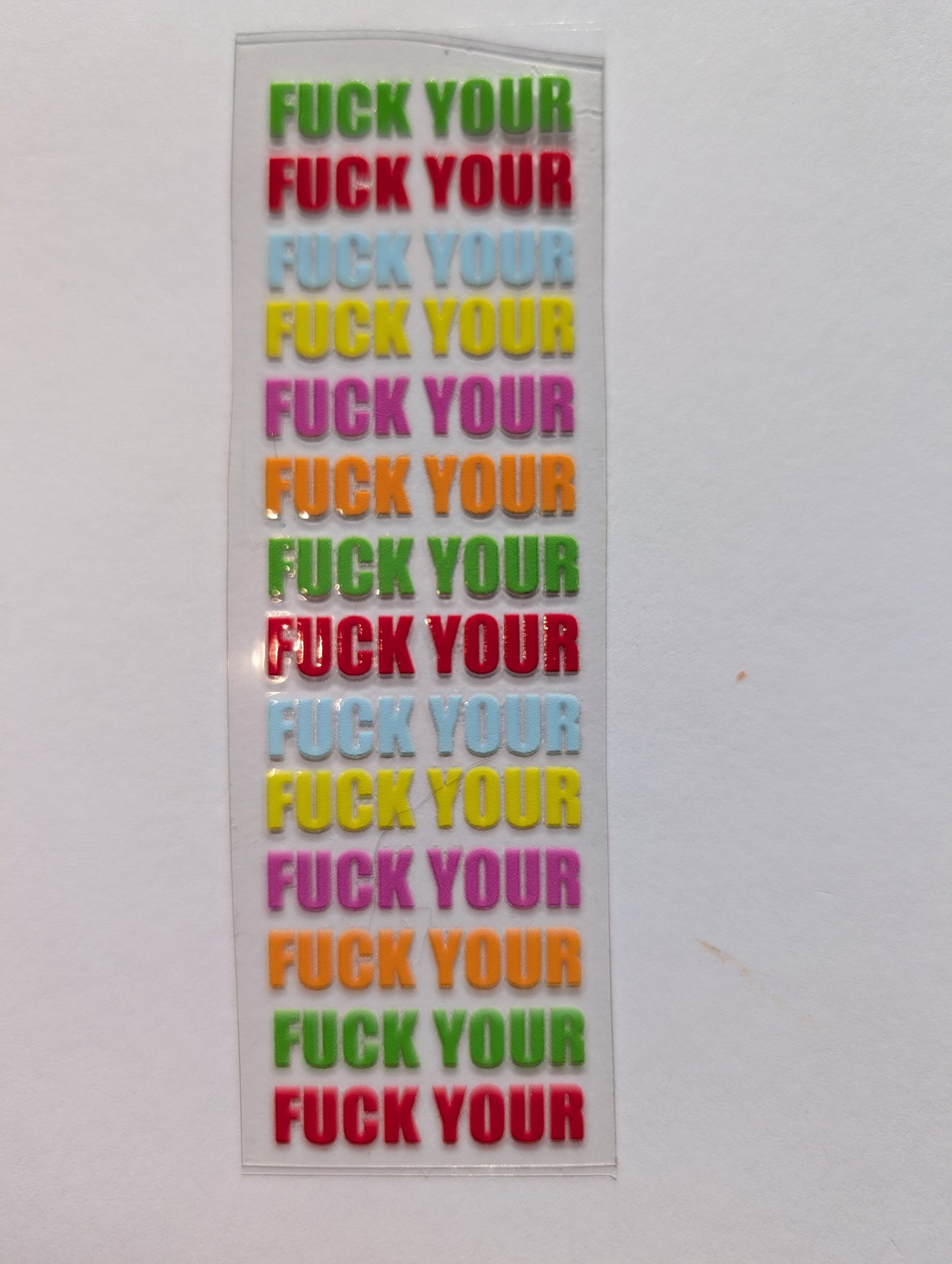 Adult 18+ UVDTF Pen Wrap