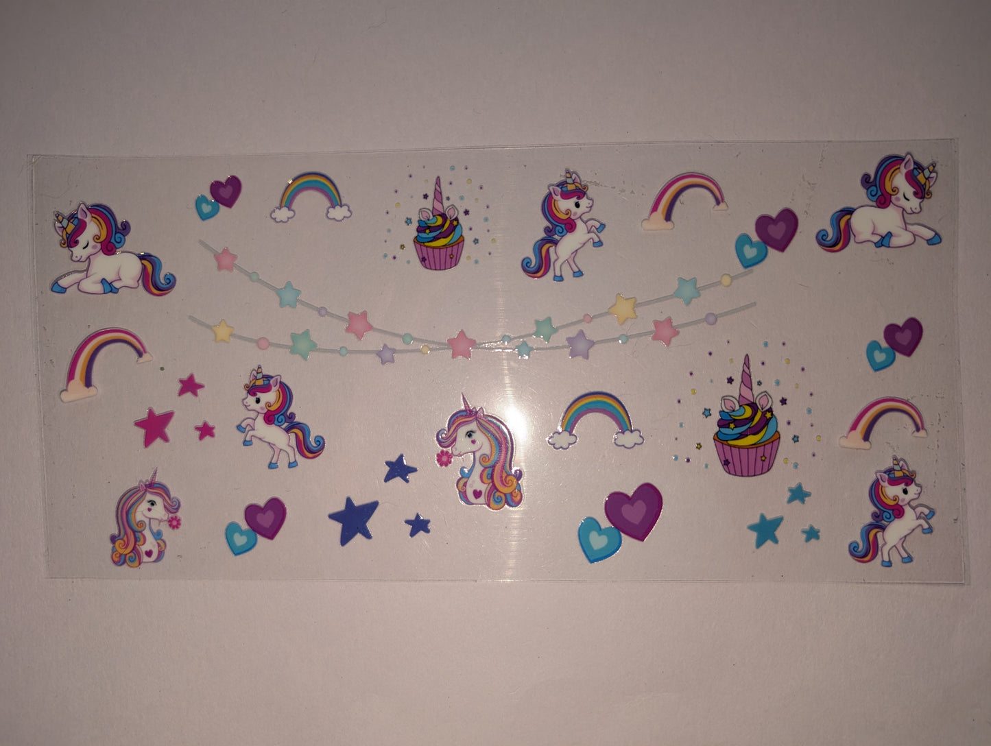 Unicorns 16oz UVDTF Wraps