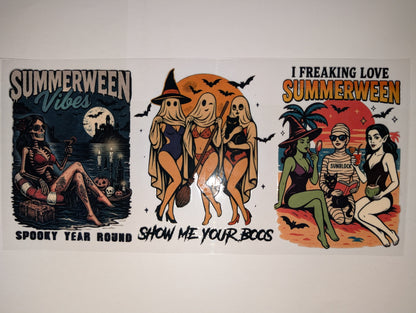 Horror & Halloween 16oz UVDTF Wraps