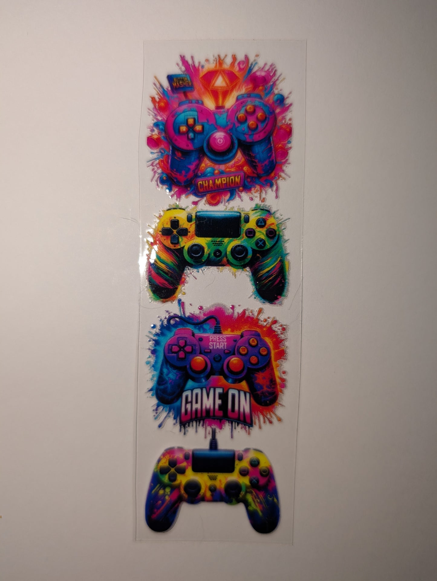 Gaming UVDTF Pen Wrap