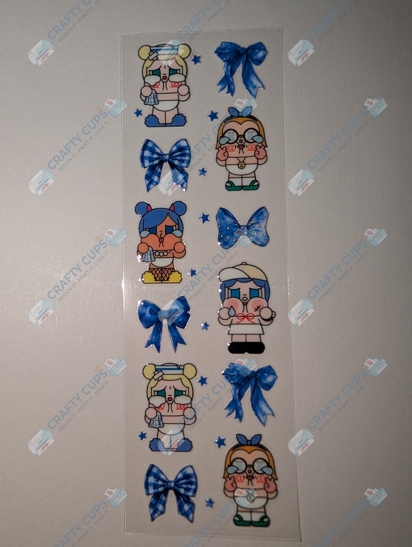 Crybaby Pen & Bookmark UVDTF Wraps – Multiple Designs | Peel & Stick UV Transfers