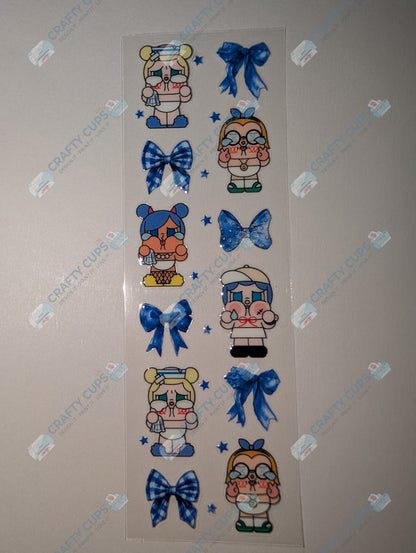 Crybaby Pen & Bookmark UVDTF Wraps – Multiple Designs | Peel & Stick UV Transfers
