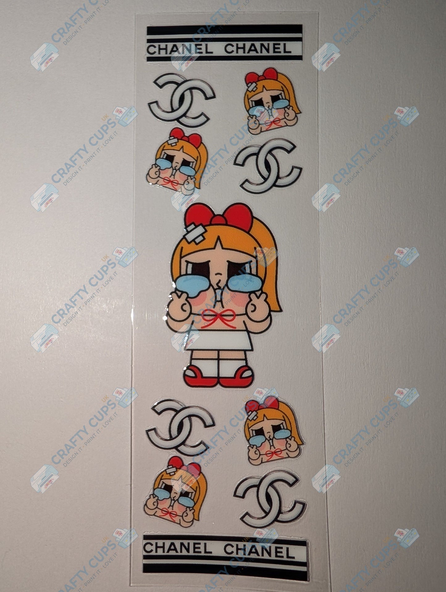 Crybaby Pen & Bookmark UVDTF Wraps – Multiple Designs | Peel & Stick UV Transfers