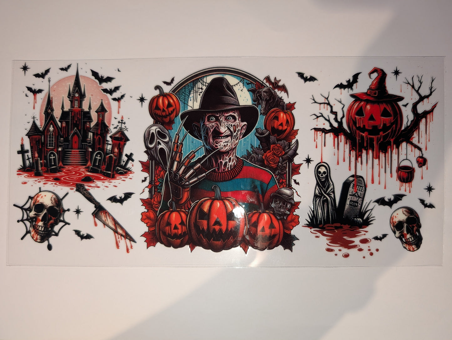 Horror & Halloween 16oz UVDTF Wraps
