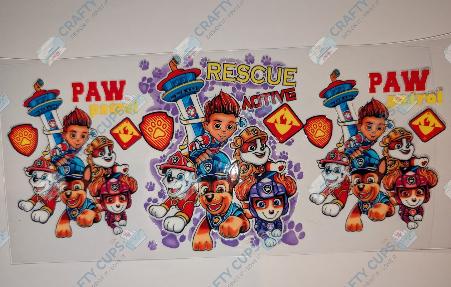 Cartoon UVDTF 16oz Wrap