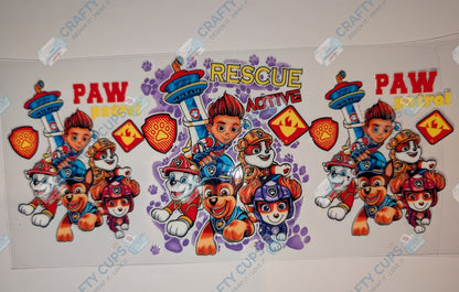 Cartoon UVDTF 16oz Wrap