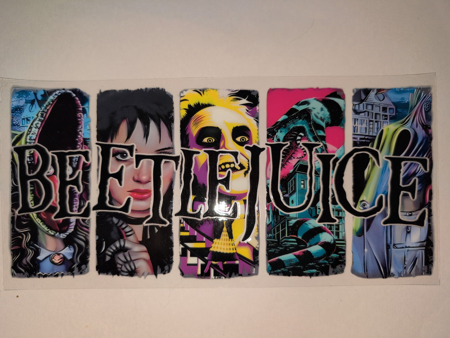 Beetlejuice 16oz UVDTF Wraps