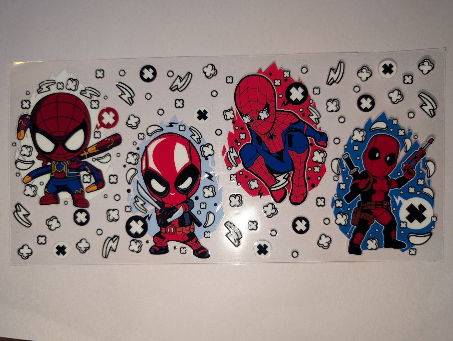 Superheroes & Villains 16oz UVDTF Wraps