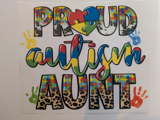 Autism Awareness Large DTF