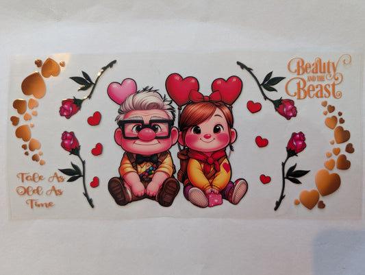 Cartoon V1 Double Sided 16oz UVDTF Wraps