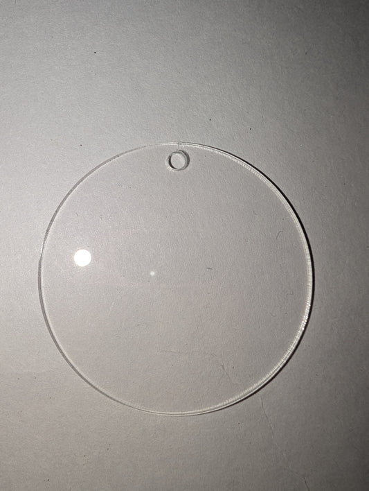 Acrylic Keyring Blank