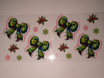 Christmas 16oz UVDTF Wraps
