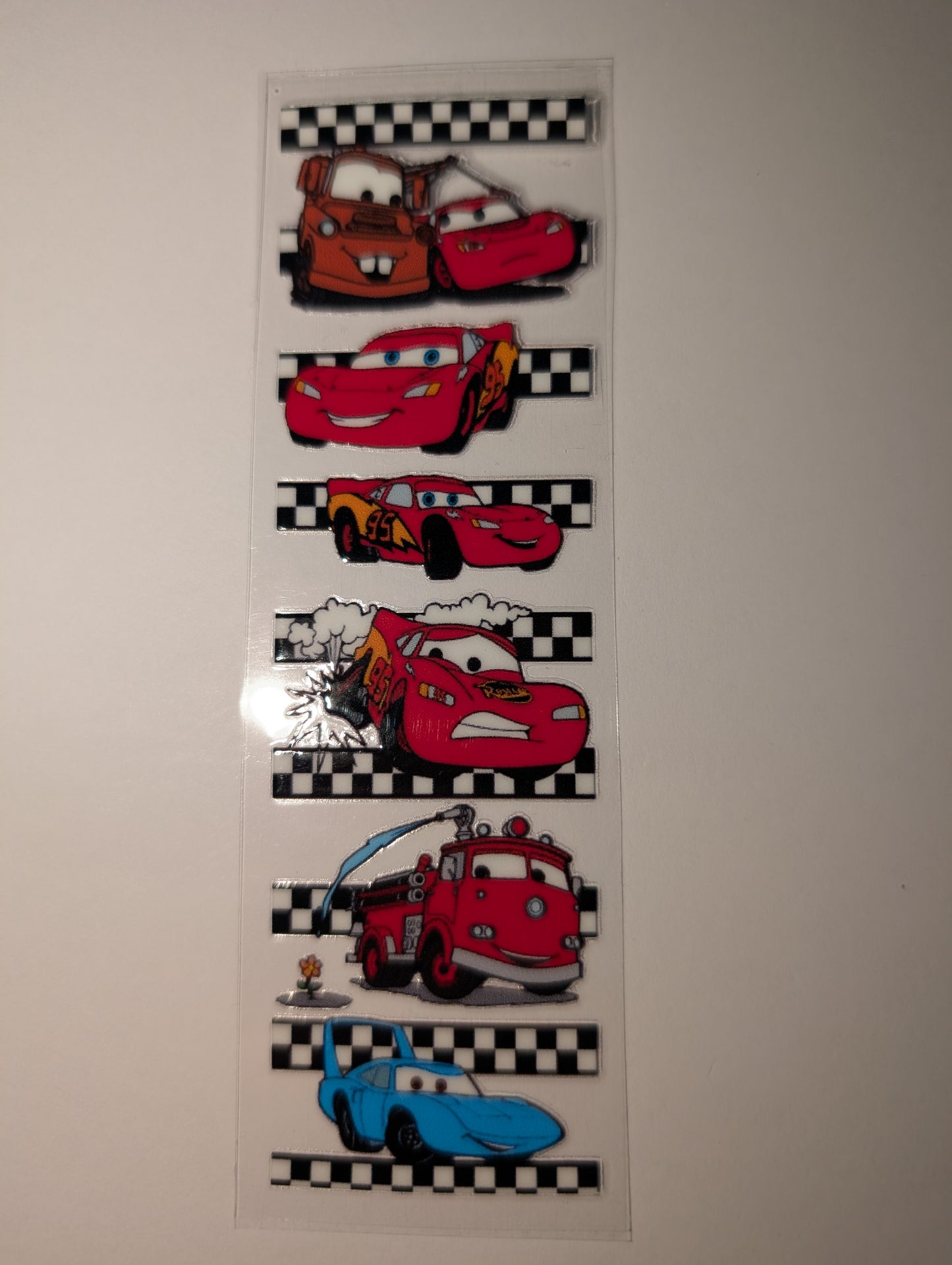 Cars UVDTF Pen Wrap
