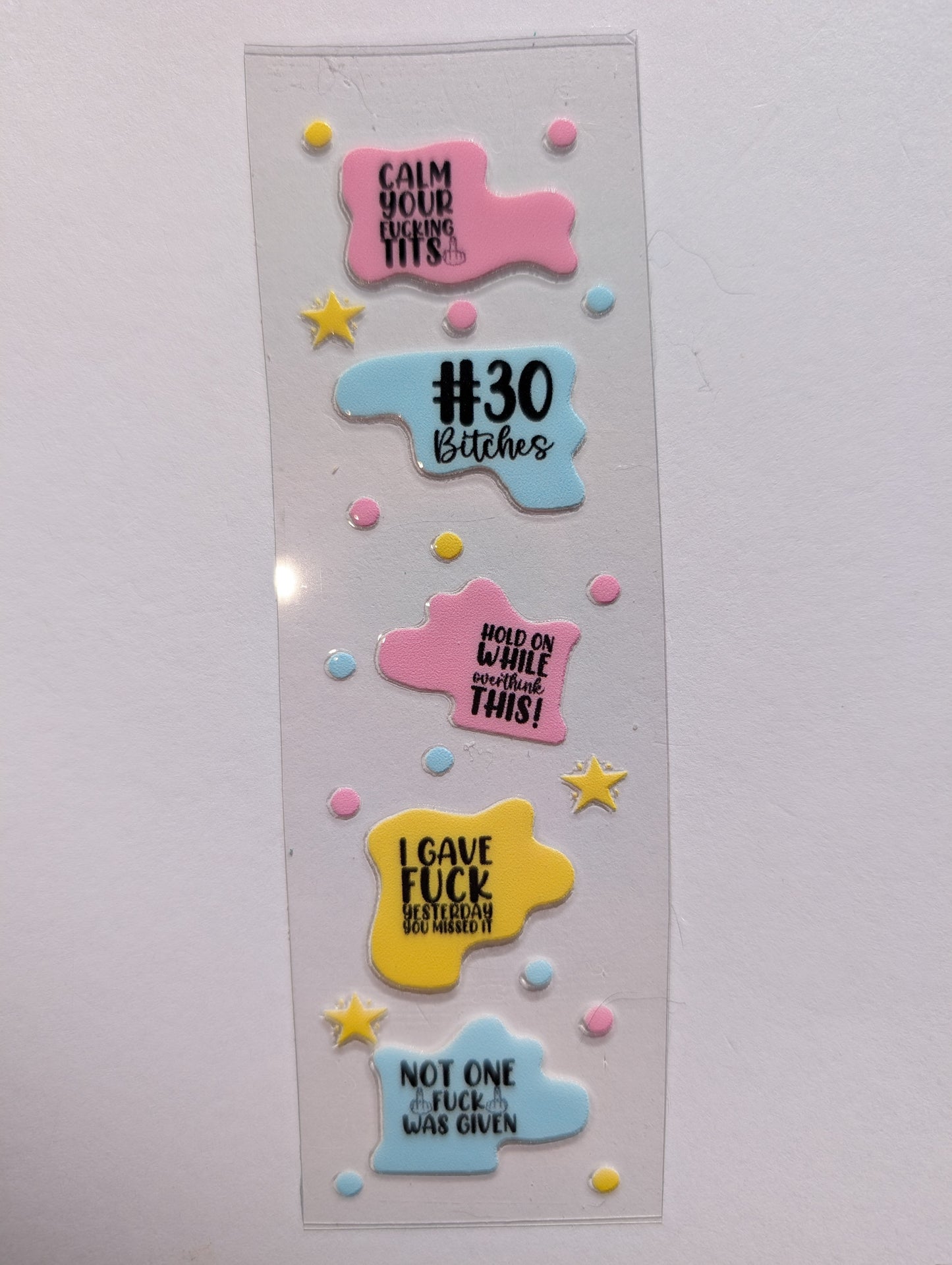Adult 18+ UVDTF Pen Wrap