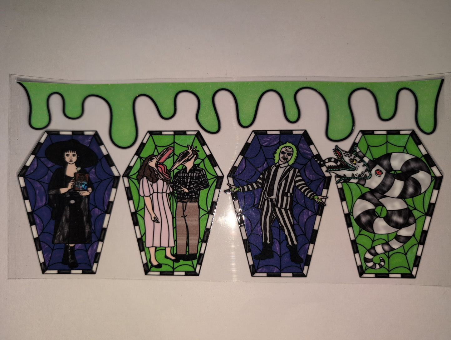 Beetlejuice 16oz UVDTF Wraps