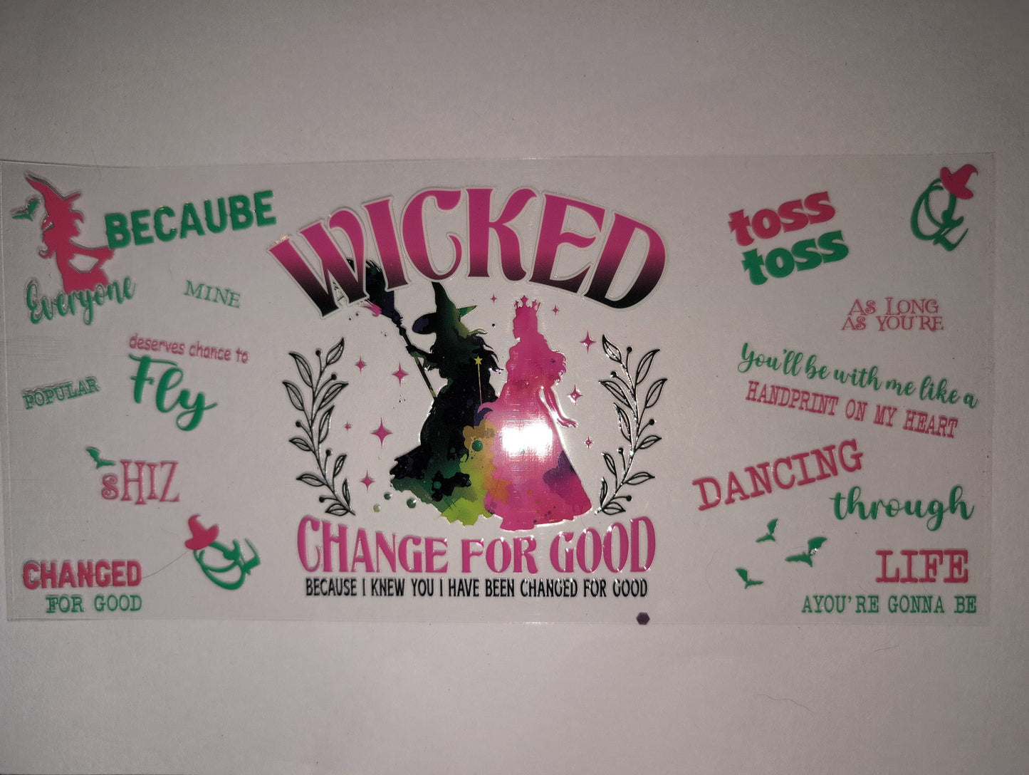 Wicked 16oz UVDTF Wraps