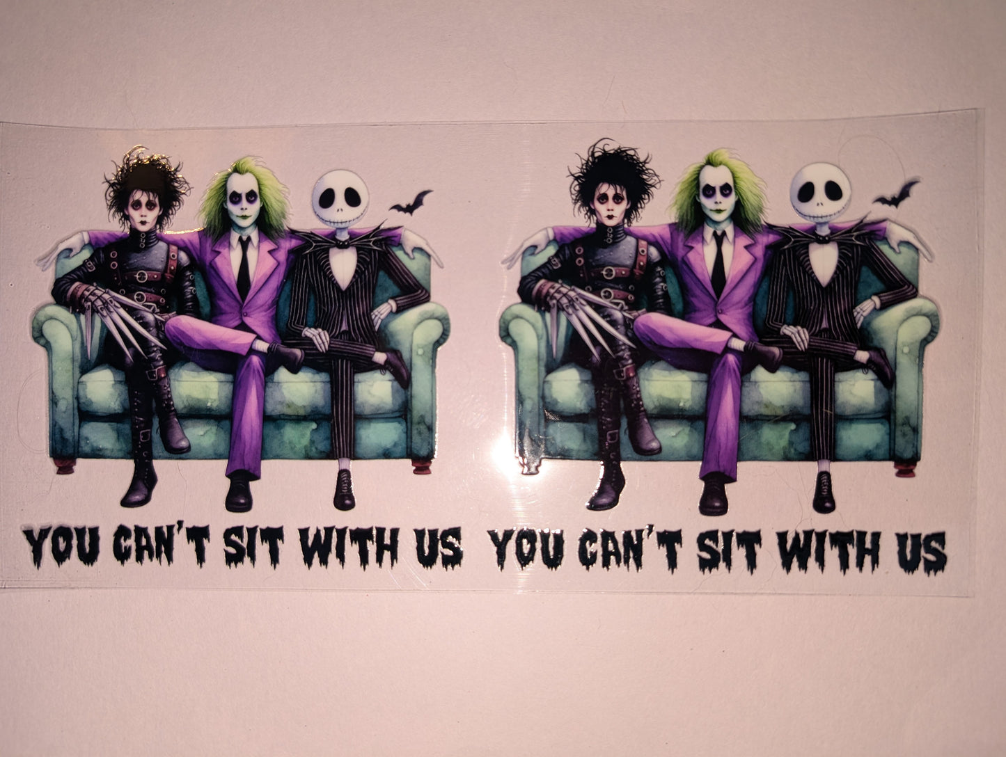 Beetlejuice 16oz UVDTF Wraps