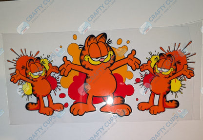 Cartoon UVDTF 16oz Wrap