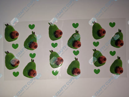 16oz UVDTF Tumbler Wraps – London-Inspired Jelly Cat Designs (Various Styles)