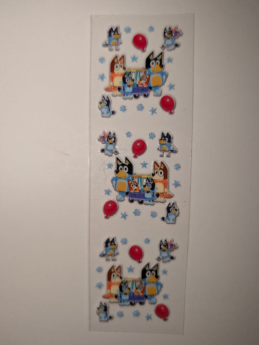 Bluey UVDTF Pen Wrap