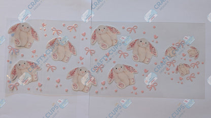 Jelly Cats 16oz Glass Can Wrap with Lid | UVDTF Cup Decal for Libbey | Cute Cat Tumbler Wrap