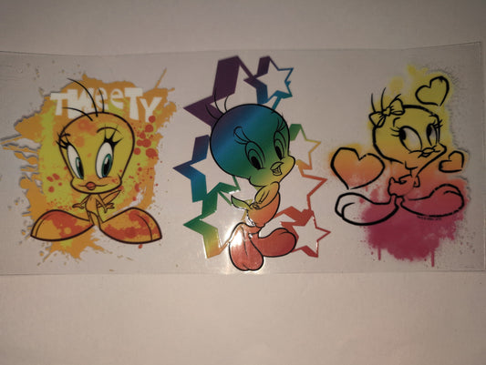 Looney Tunes 16oz UVDTF Wraps