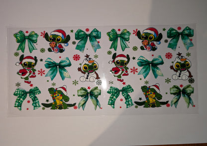 Christmas 16oz UVDTF Wrap #2
