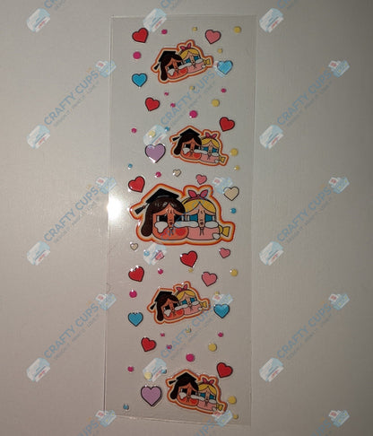 Crybaby Pen & Bookmark UVDTF Wraps – Multiple Designs | Peel & Stick UV Transfers