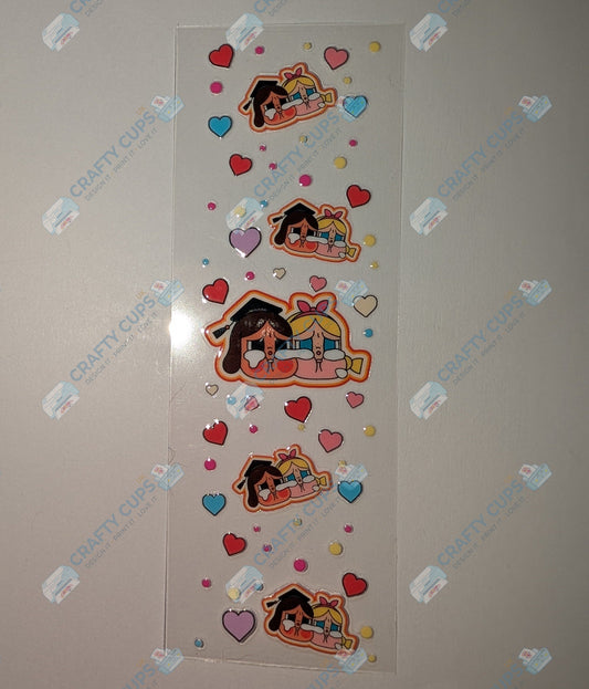 Crybaby Pen & Bookmark UVDTF Wraps – Multiple Designs | Peel & Stick UV Transfers