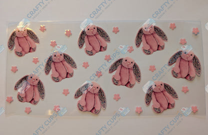 16oz UVDTF Tumbler Wraps – London-Inspired Jelly Cat Designs (Various Styles)