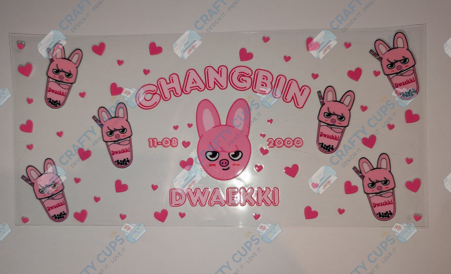 Music 16oz UVDTF Wraps