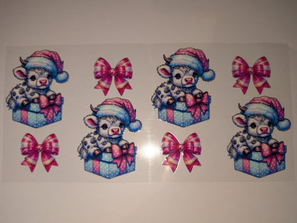 Christmas 16oz UVDTF Wrap #2