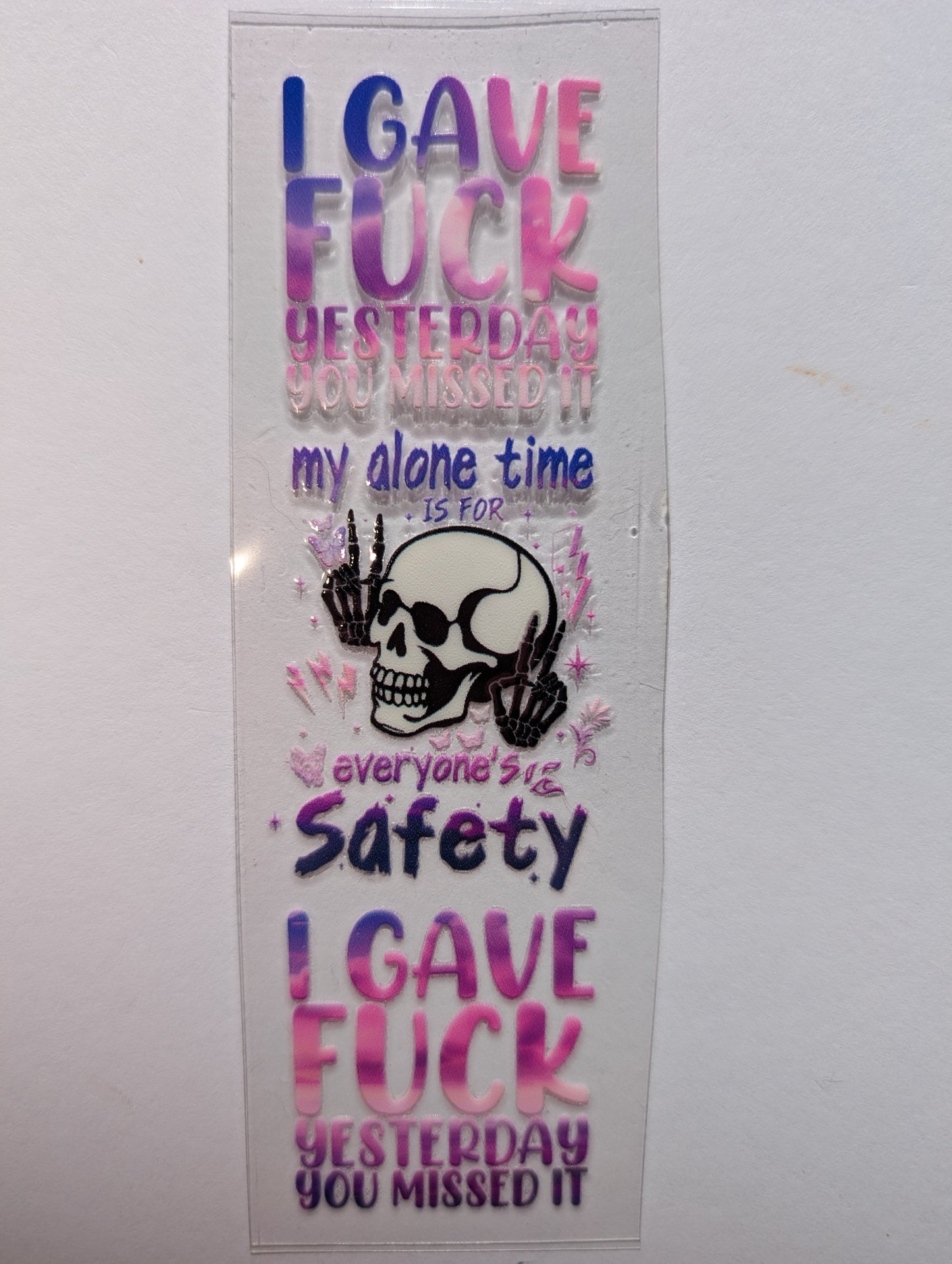 Adult 18+ UVDTF Pen Wrap