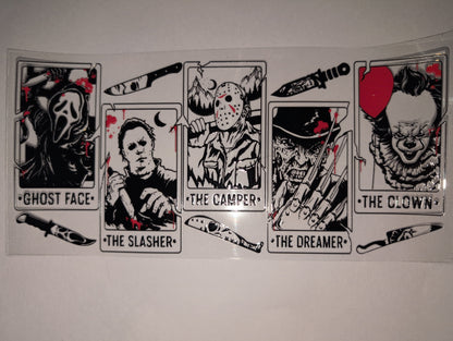 Horror & Halloween 16oz UVDTF Wraps