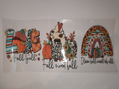 Horror & Halloween 16oz UVDTF Wraps